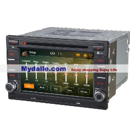 6.5 inch Car autoradio gps navigation system player Car dvd for VW/Skoda/Passt/Tiguan bus support