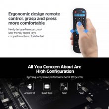 Leadcool Q9 French Arabic IPTV Box Android 9.0 4K Medai Player