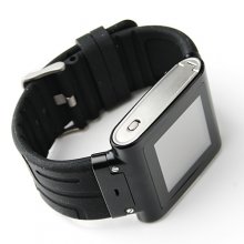 W838 Watch Phone Quad Band Single SIM Card Java Camera Bluetooth FM 1.4 Inch Touch Screen 2GB