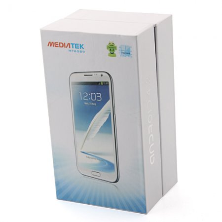 Used N7100+ Smart Phone Android 4.2 MTK6589 Quad Core 1GB RAM 5.3 Inch 8.0MP Camera