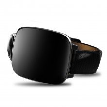 Zeblaze Crystal Smart Watch MTK2502 BT4.0 IP65 128M/64M Premium Leather Strap Silver