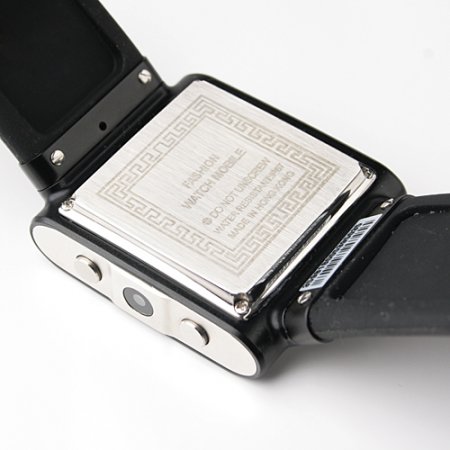 W838 Watch Phone Quad Band Single SIM Card Java Camera Bluetooth FM 1.4 Inch Touch Screen 2GB