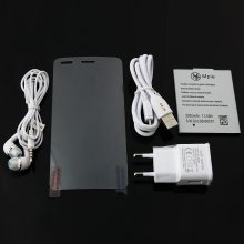 T6S Smartphone Android 4.4 MTK6582 3G NFC Finger Scanner 5.5 Inch HD Screen- White