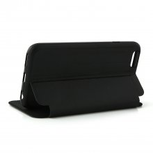 Fashion Protective Flip Cover Case For iPhone 6 Smartphone Black