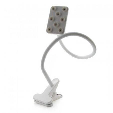 Universal 360° Rotation Flexible Long Arms Mobile Phone Holder Aluminum Alloy Clip