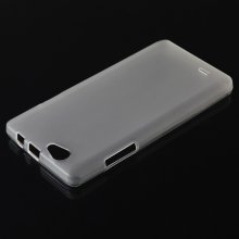 Original Protective Silicon Back Cover Case For THL 5000 Smartphone White
