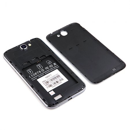 N8971 Smartphone Android 4.2 MTK6589 Quad Core 1GB 8GB 5.7 Inch HD Screen- Grey