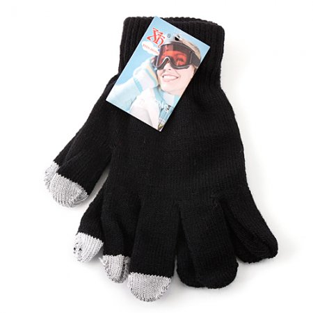 Fashion Universal Unisex Winter Capacitance Screen Touch Screen Gloves Warm Gloves 2 Color