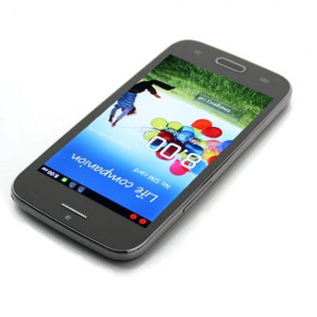 Tengda J9500 Smartphone Android 4.0 MTK6517 Dual Core 5.0 Inch 3.0MP Camera- Black