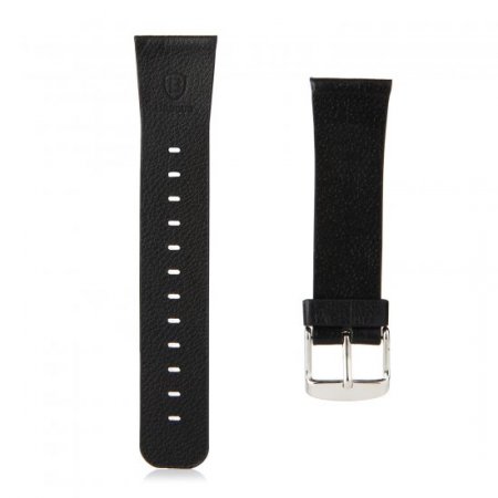 Baseus PU Leather Classic Buckle 38mm/42mm Watchband Strap for Apple Watch Black