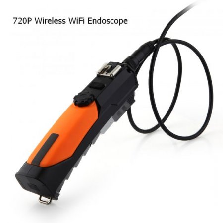WF200 WiFi Endoscope Camera HD 2.0MP IP67 8.5mm Diameter 3M Cable for iOS Android