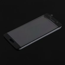 0.4mm Screen Printing Tempered Glass Screen Protector for SAMSUNG S6 Edge Black