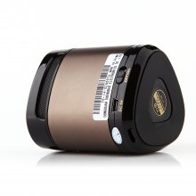 Singbox T6 Portable Wireless Bluetooth Stereo Mini AUX MP3 Speaker TF Card Slot Brown