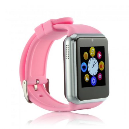 ZGPAX S79 Smart Watch Phone 1.54 Inch Touch Screen Bluetooth Camera FM Pink