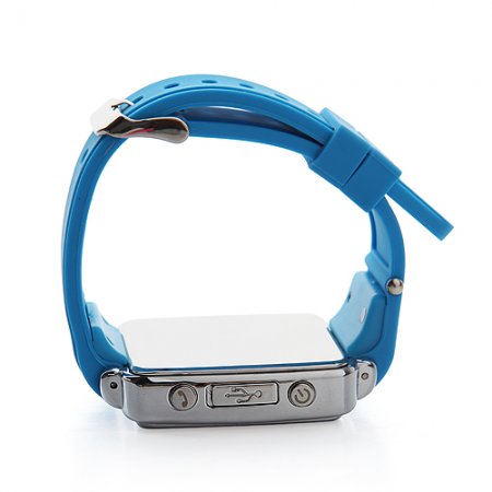 Brand New Smart Bluetooth Watch 1.6 Inch with Call SMS Sync Function for Android iOS Phone- Blue