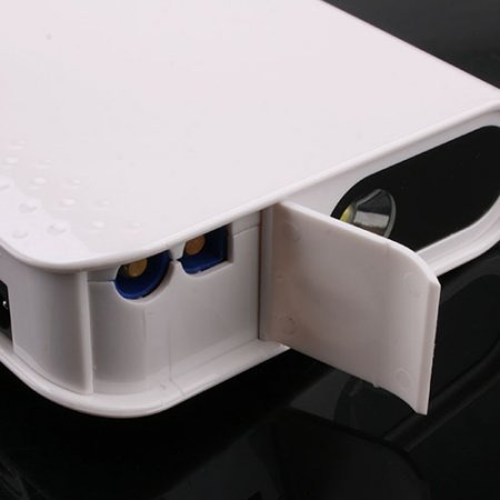 12000mAh Automobile Igniter Power Bank for Sedan iPhone iPad White