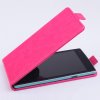 Leather Flip Cover Stand Case for Elephone G4 Smartphone Rose