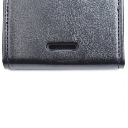 Leather Flip Cover Case Protect Case for InFocus M530 Smartphone Black