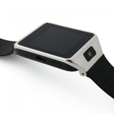 Atongm W007 Smart Bluetooth Watch 1.54 Inch Touch Screen with Camera - Black