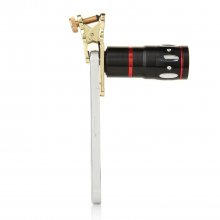 Universal 4in1 10X Telephoto lens + Wide angle Lens + Micro Lens + Fisheye Lens Black