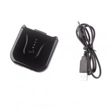 Mobile Solar Power Station Battery Charger With DC Output for iPhone 4 iPad iPod Black