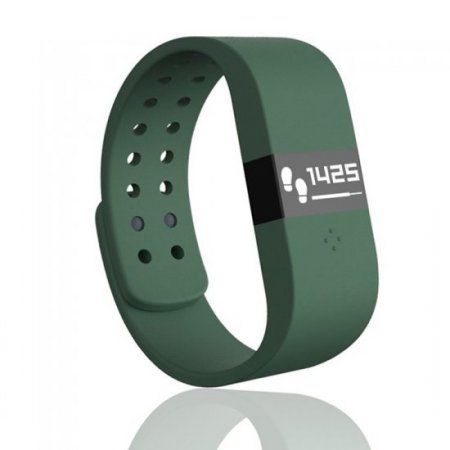 ERI Fitness Activity Tracker Bracelet Pedometer Sleep Monitor for Android ArmyGreen