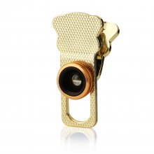 Universal 4in1 10X Telephoto lens + Wide angle Lens + Micro Lens + Fisheye Lens Black