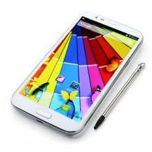 Tengda S7599 Smartphone HD Screen 1GB 16GB Android 4.2 MTK6589 Quad Core 5.8 Inch 12.0MP Camera- White
