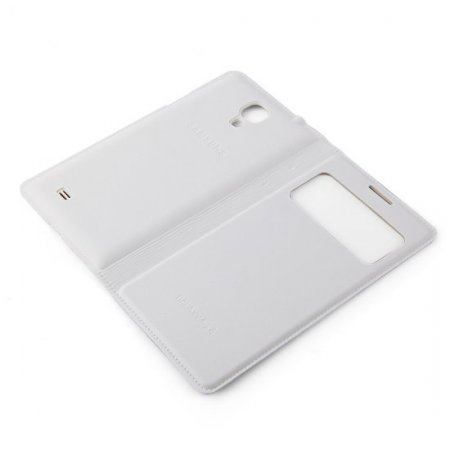 Protective Flip Cover For Samsung GALAXY S4 Smartphone White