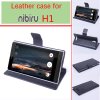 Leather Flip Cover Case Stand for Nibiru H1 Smartphone Black