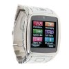 TW810 Watches Style Cell Phone IPS Screen Bluetooth Java Camera Silver