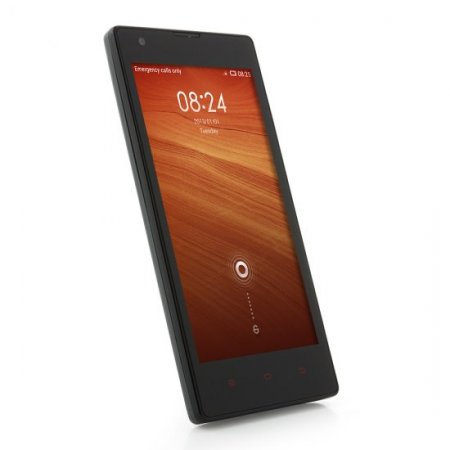 Kimi Red Smartphone Android 4.2 MTK6572W Dual Core 4.7 Inch IPS Screen GPS - Black