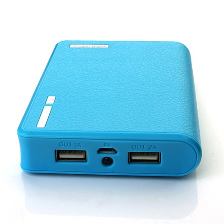 Fashion Wallet Pattern 12000mAh Mobile Power Bank for Smartphone Tablet PC