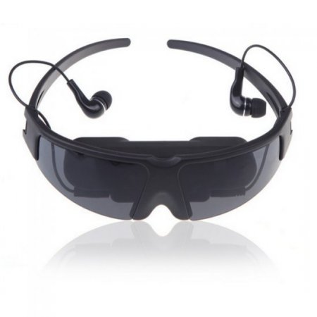 Portable Eyewear 52" Wide Screen Virtual Video Glasses with AV Input for iPad/iPhone