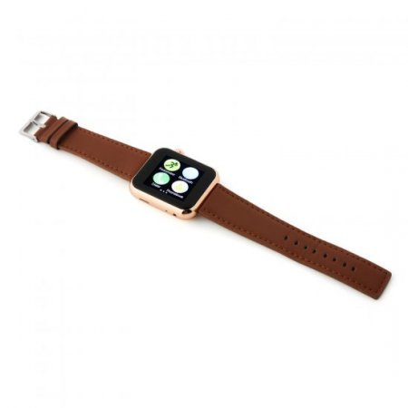 Atongm AW08 Bluetooth Watch Smart Watch with Call MMS Pedometer Anti-lost Brown