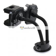 2 in 1 Adjustable Holder Car Windshield Sucker Mount for Cell Phone PDA MP4/MP3