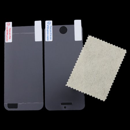2pcs Professional Anti-glare Anti-scratch Front and Back Screen Protector for iPhone 5/5s/5c