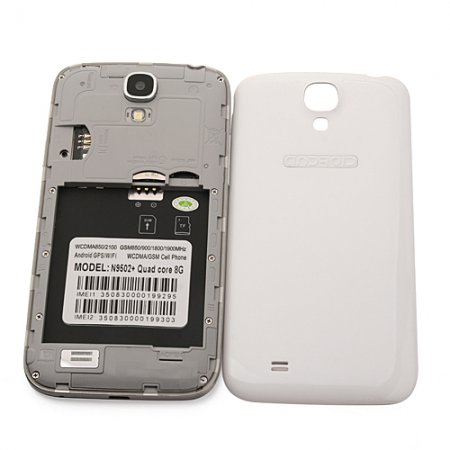 N9502+ Smartphone Android 4.2 MTK6589 Quad Core 1G 8G 5.0 Inch HD Screen 12.0MP Camera