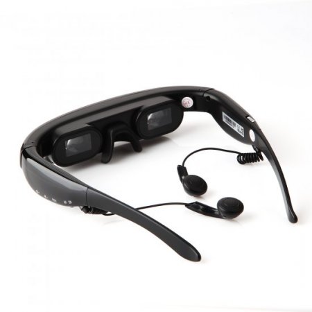 72 Inch 16:9 Wide Screen Virtual Video Glasses with AV Input 4GB Flash for iPhone iPad