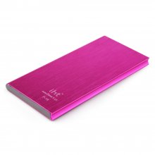 IHT P-18 18000mAh Dual USB Power Bank for iPhone iPad Smartphone - Rose