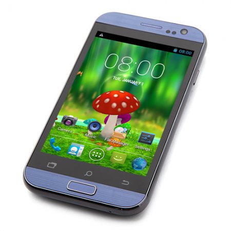 C2 Smartphone Android 4.2 MTK6572W Dual Core 4.0 Inch 3G GPS WiFi -Dark Blue
