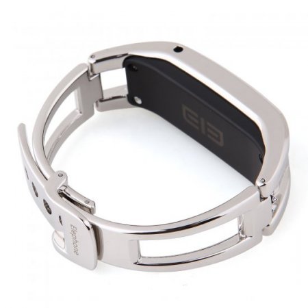 Elephone W1 Smart Bracelet Bluetooth Watch Pedometer Call Message Sync - Sliver
