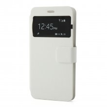 Flip Cover for JIAYU G4S Smartphone White