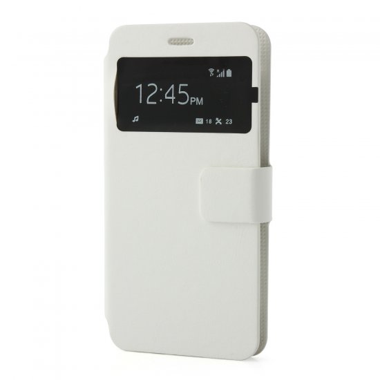 Flip Cover for JIAYU G4S Smartphone White