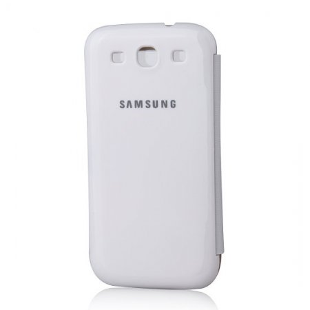 Protective Flip Cover For GALAXYS III Smartphone White