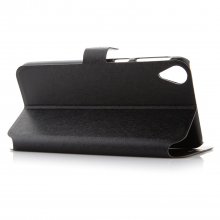 Flip Cover Case Stand for HTC 820 Smartphone Black