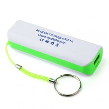Portable 2600mAh Power Bank for Smartphone- Random in Color