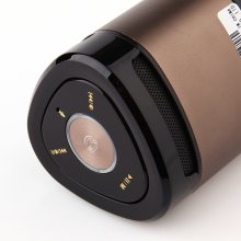 Singbox T6 Portable Wireless Bluetooth Stereo Mini AUX MP3 Speaker TF Card Slot Brown