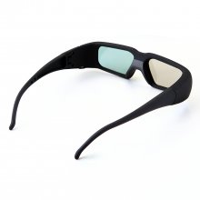 SG08-BT 3D Active Shutter Glasses LCD Lens for TV Projectors Support Bluetooth Black
