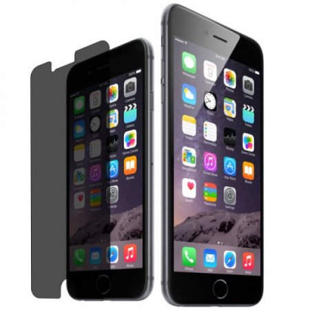 Anti-Peeping Tempered Glass Screen Protector for iPhone 6 Plus with Retail Package